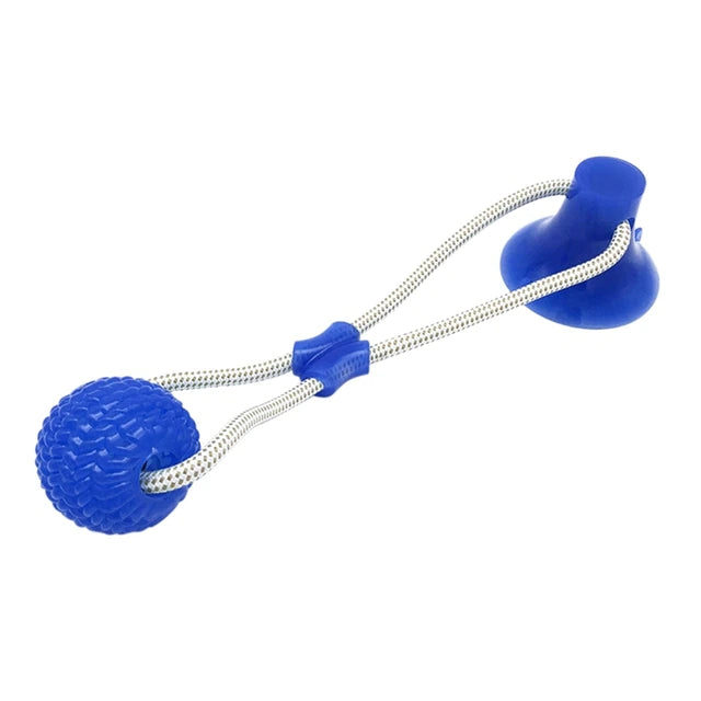 Interactive Dogs Playable Tug Rope Handle Toy