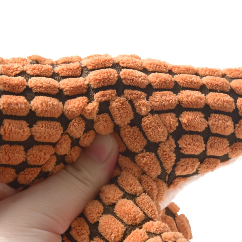 Interactive Plush Colourful Dinosaur Chew Toy For Dogs.