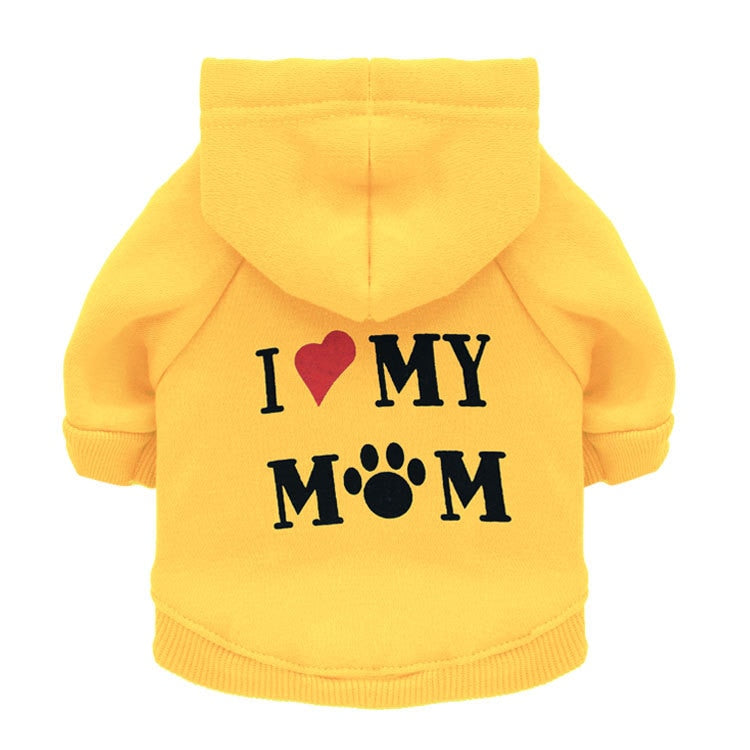 High Quality Fabric Custom Printed Dog Hoodies - Great Colours