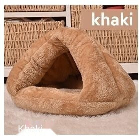 Super Soft And Comfortable Cat or Dog Cave Bed - Lovely Colour options