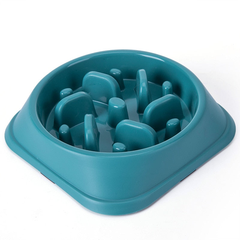 Anti-Gulping Slower Feeding Dishes For Dogs - Great Colour Options