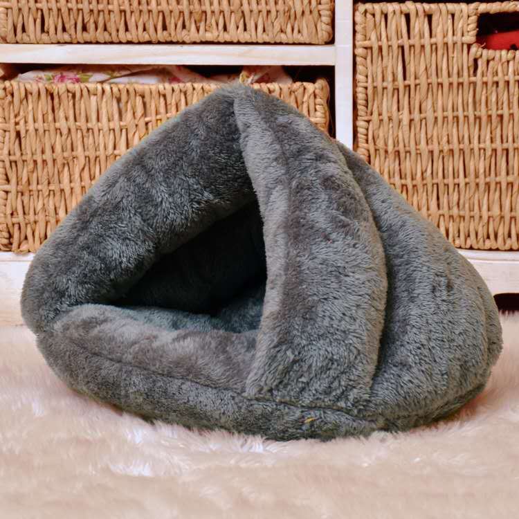 Super Soft And Comfortable Cat or Dog Cave Bed - Lovely Colour options