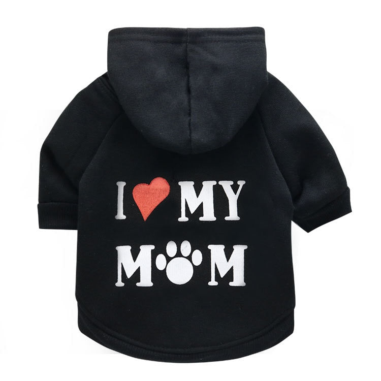 High Quality Fabric Custom Printed Dog Hoodies - Great Colours