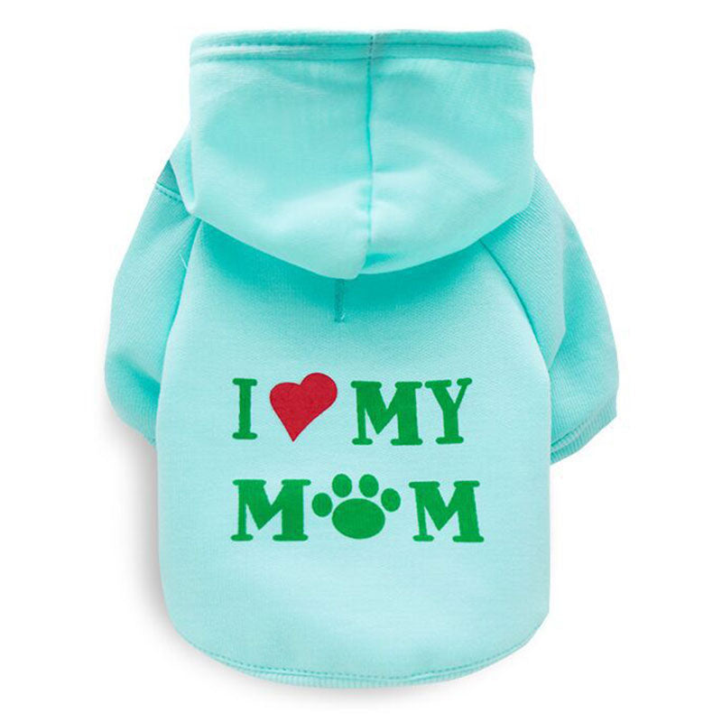 High Quality Fabric Custom Printed Dog Hoodies - Great Colours