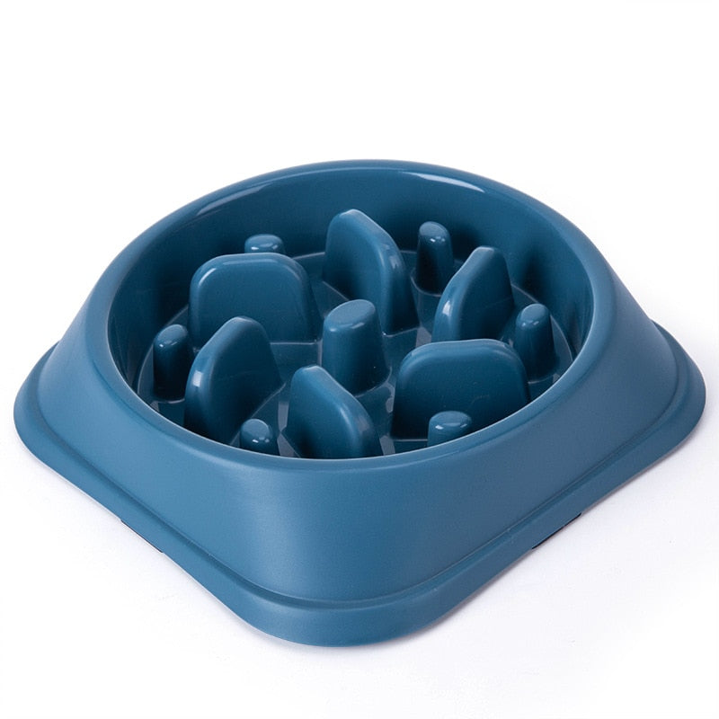 Anti-Gulping Slower Feeding Dishes For Dogs - Great Colour Options