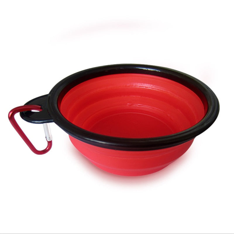 Portable Collapsible Food & Water Bowl For Dogs