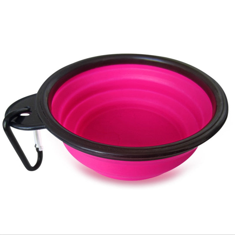 Portable Collapsible Food & Water Bowl For Dogs