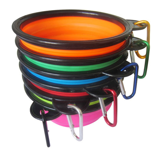 Portable Collapsible Food & Water Bowl For Dogs