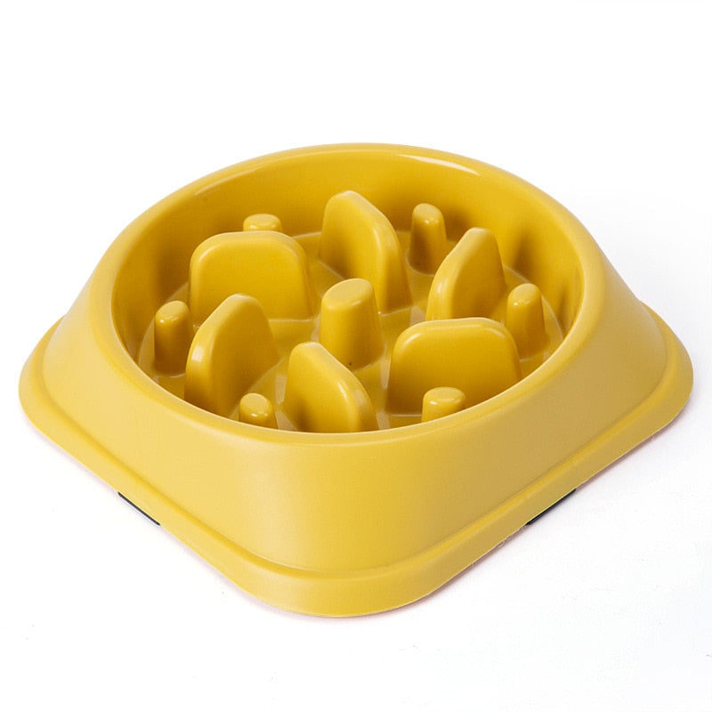 Anti-Gulping Slower Feeding Dishes For Dogs - Great Colour Options