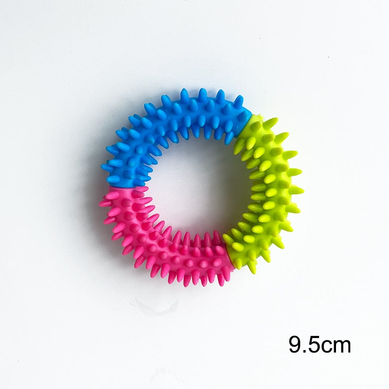 Interactive Training Ring Puller Toy for Dogs - Great range of colours and sizes