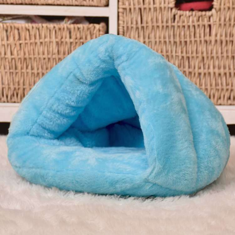 Super Soft And Comfortable Cat or Dog Cave Bed - Lovely Colour options