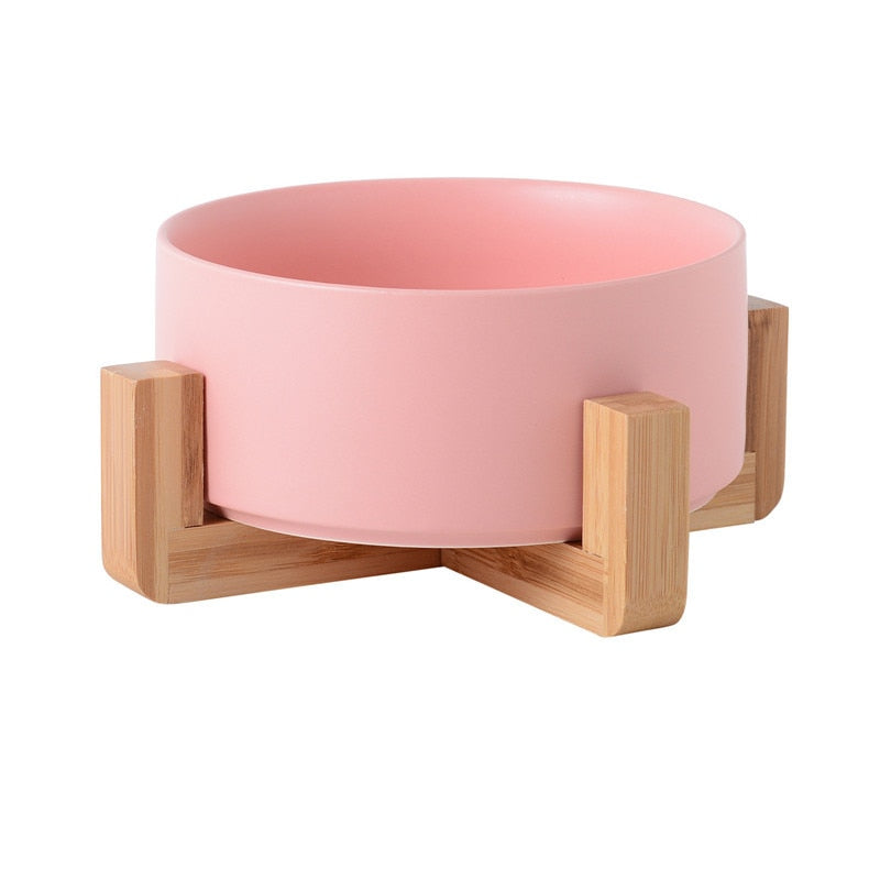 Ceramic Pet Bowl with Stands in Great Colour Options - Single & Twin Options