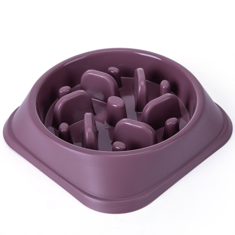 Anti-Gulping Slower Feeding Dishes For Dogs - Great Colour Options