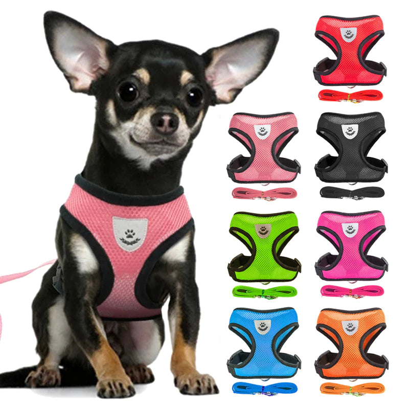 Adjustable And Comfortable Harness For Cats & Small Dogs