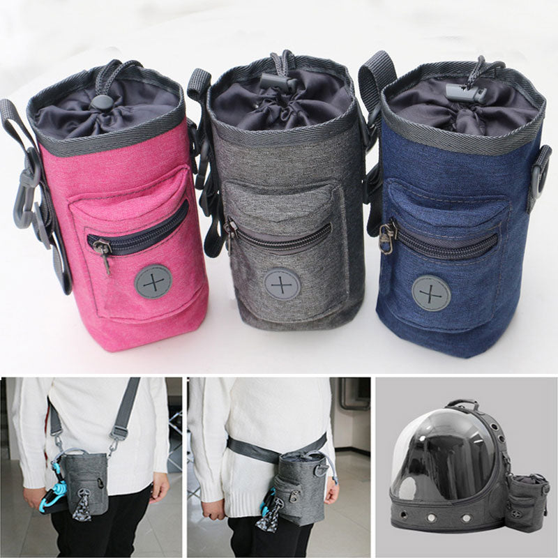 Portable Dog Training Treat Bag with waist belt