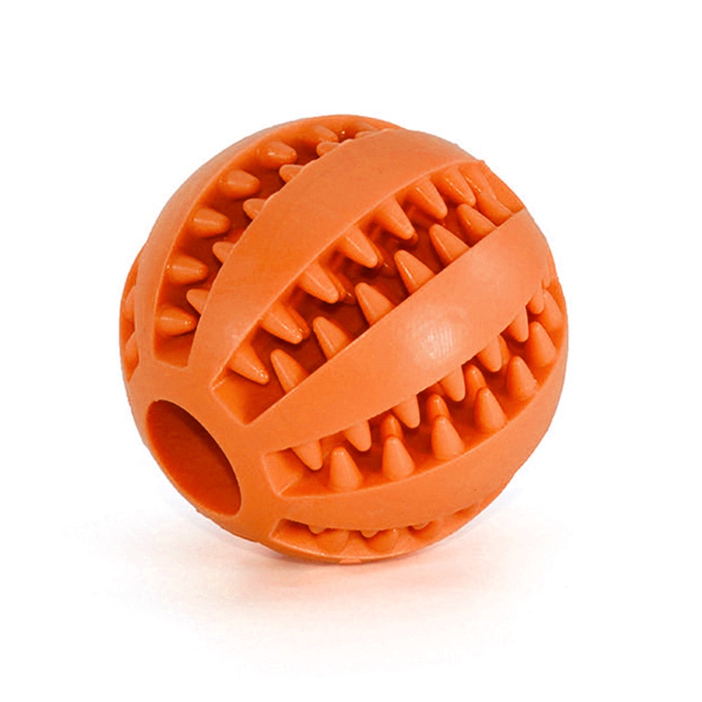 Interactive Rubber Food Ball For Dogs - Keeps Playtime Fun & Rewarding