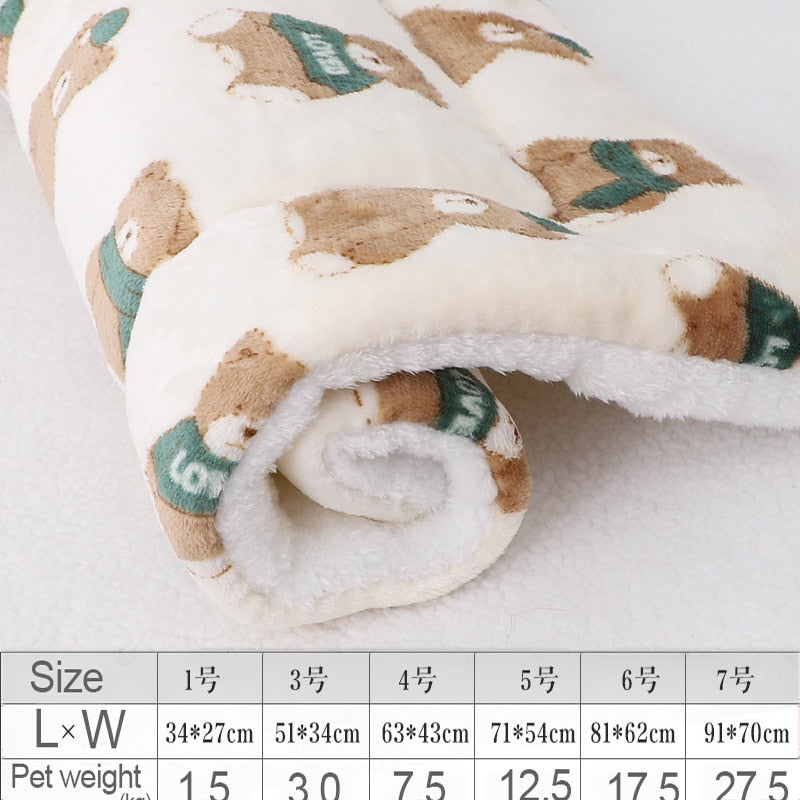 Super Soft And Fluffy Dog Sleeping Mat