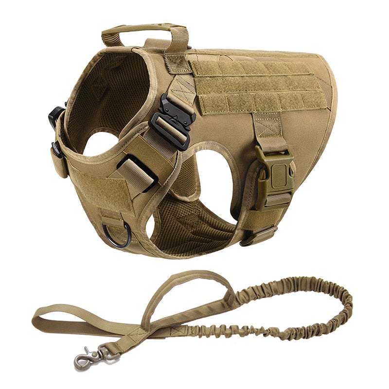 Military Style No Pull Re-hab Harness For Larger Pets & Service Dogs  - great colours