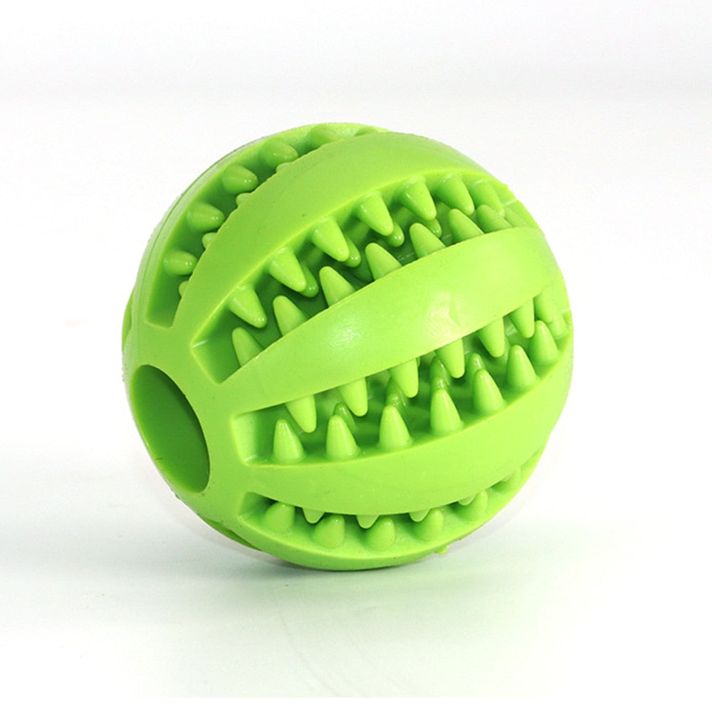 Interactive Rubber Food Ball For Dogs - Keeps Playtime Fun & Rewarding