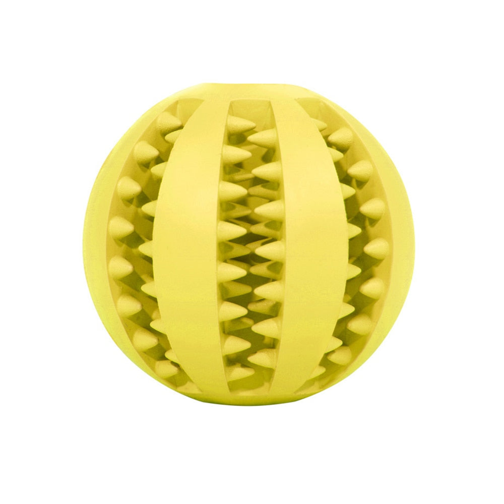 Interactive Rubber Food Ball For Dogs - Keeps Playtime Fun & Rewarding