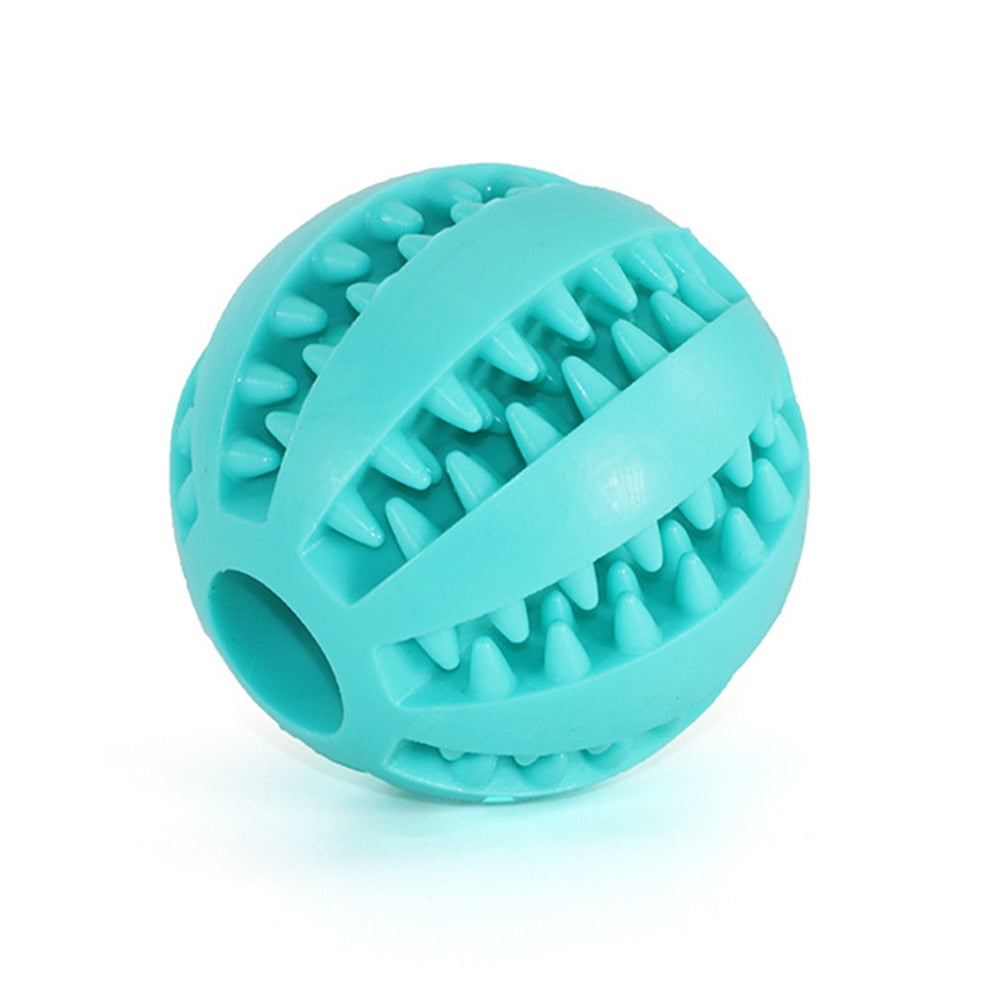 Interactive Rubber Food Ball For Dogs - Keeps Playtime Fun & Rewarding