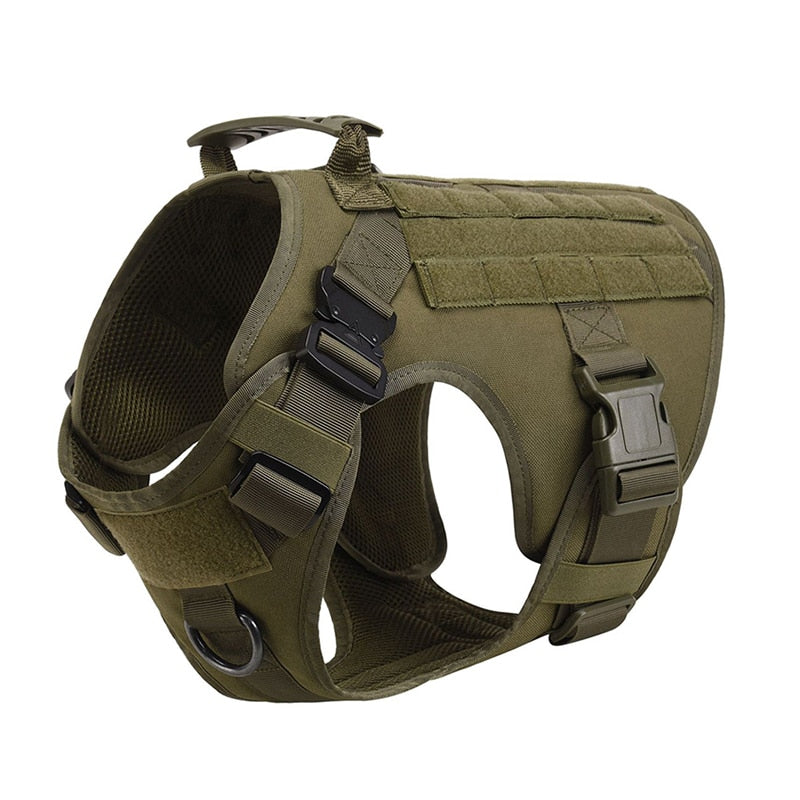 Military Style No Pull Re-hab Harness For Larger Pets & Service Dogs  - great colours