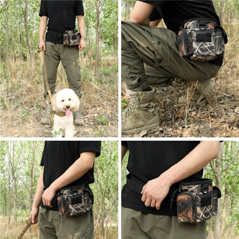 Large Capacity Dog Treat Pouch Bag for Training and Dog Walking