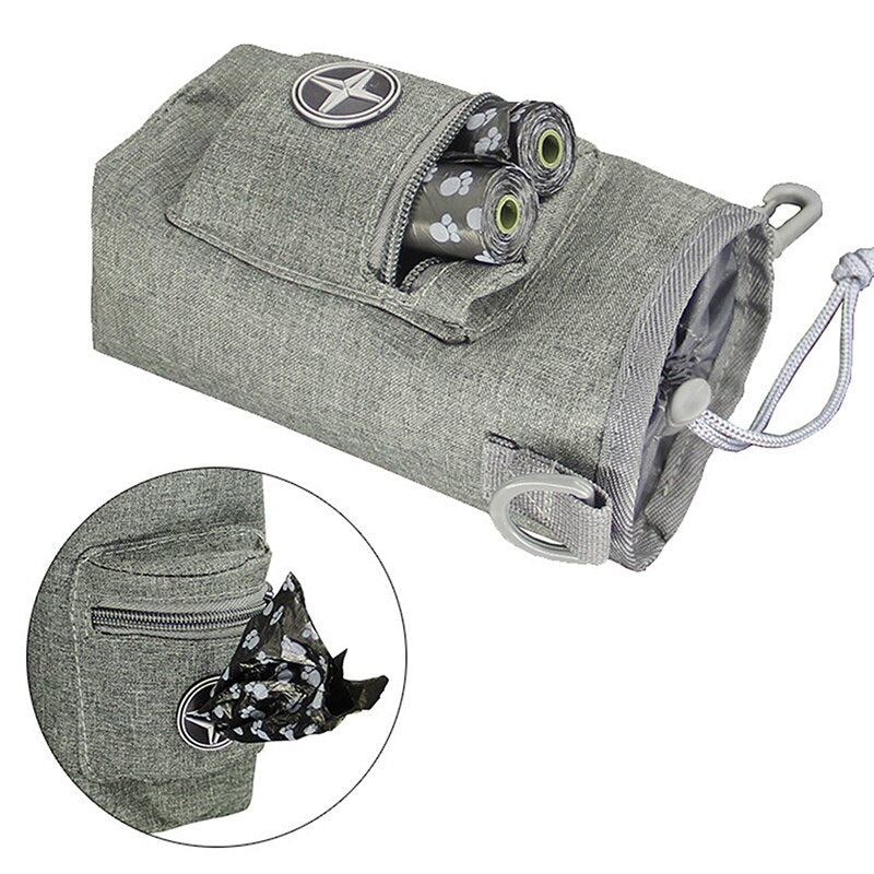 Portable Dog Training Treat Bag with waist belt