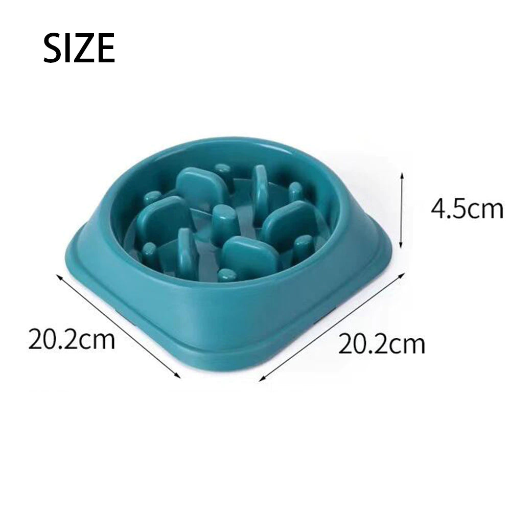 Anti-Gulping Slower Feeding Dishes For Dogs - Great Colour Options